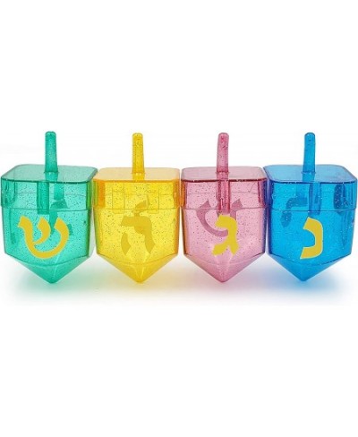 Hanukkah Fillable Dreidel Assorted Colors Can Be Filled with Hanukkah Gelt Or Hanukkah Chocolate (12-Pack) $39.32 - Spinning ...