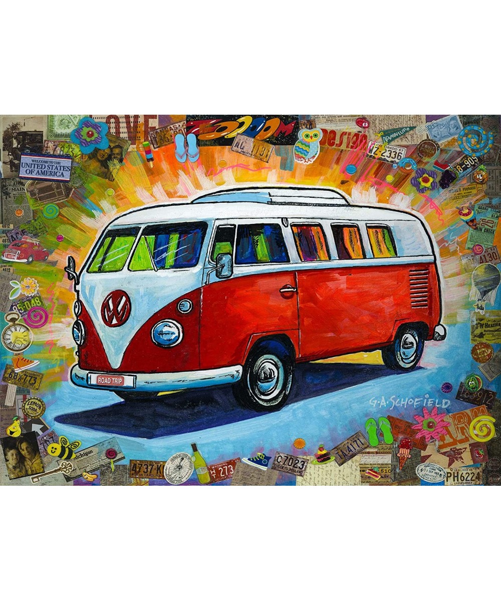 The Bus 500 Piece Jigsaw Puzzle $33.95 - Jigsaw Puzzles