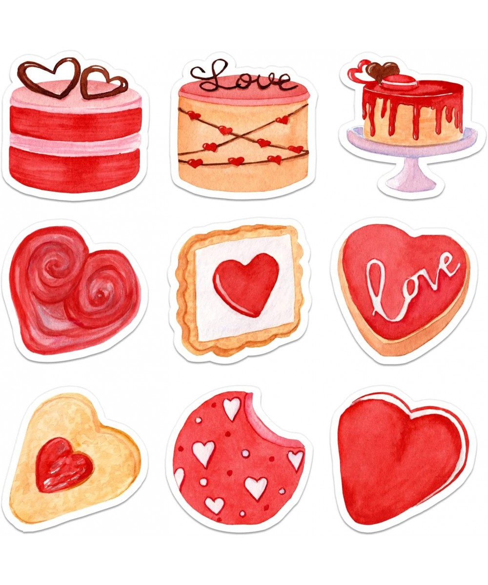 Valentines Stickers for Kids 207PCS Candy Cake Love Heart Stickers for Kids Valentines Day Party Decorations School Classroom...