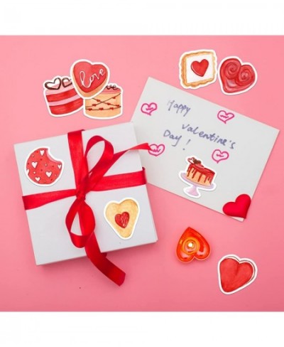 Valentines Stickers for Kids 207PCS Candy Cake Love Heart Stickers for Kids Valentines Day Party Decorations School Classroom...