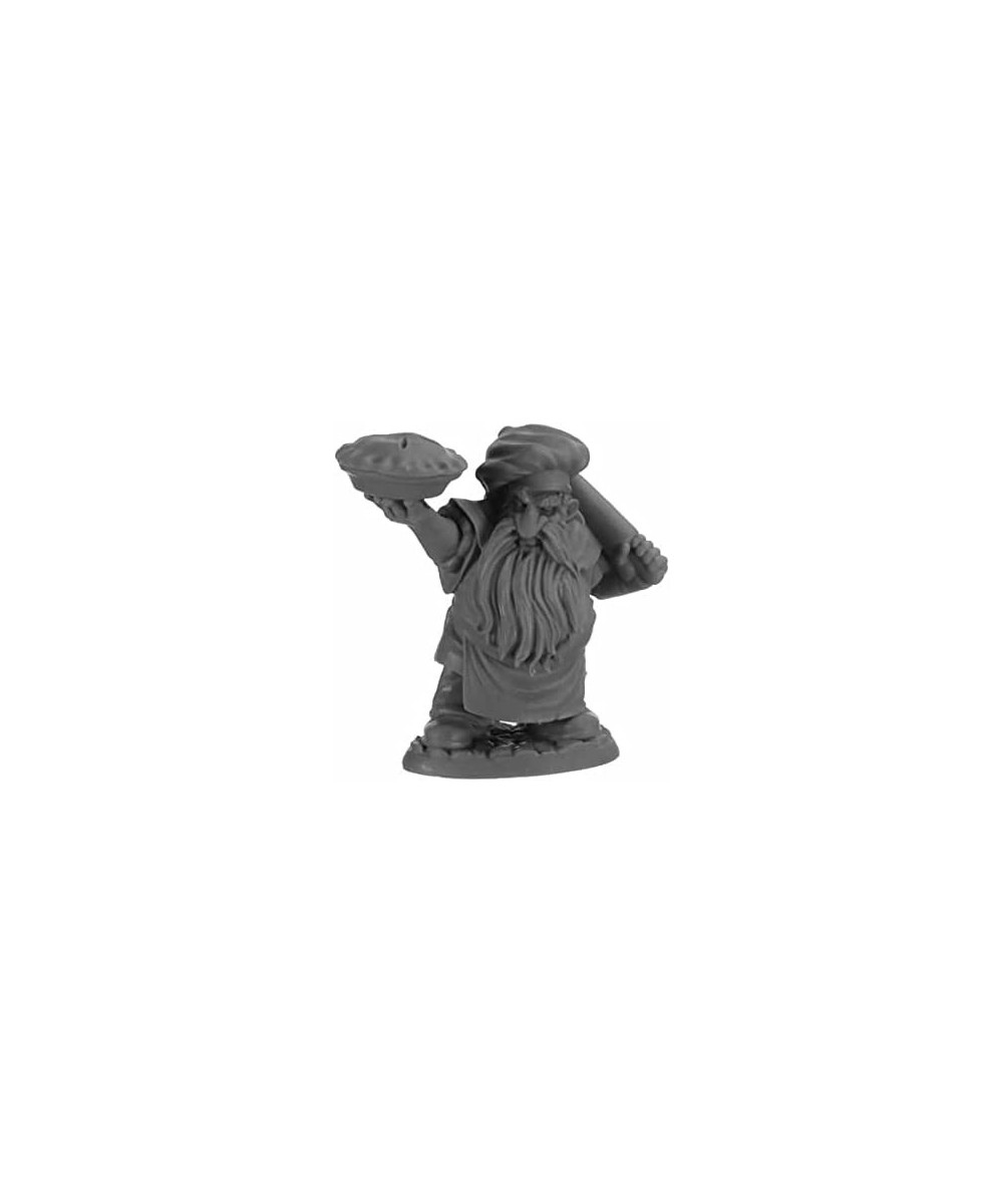 Dark Heaven Legends Tub Dwarf Baker Miniature Figure 25mm Heroic Scale Bones USA Miniatures $16.10 - Miniature Novelty Toys