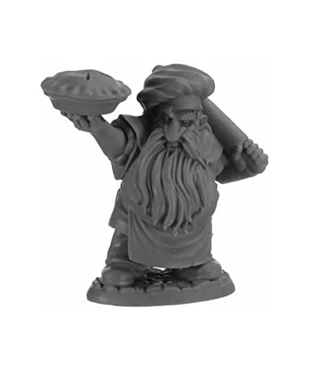 Dark Heaven Legends Tub Dwarf Baker Miniature Figure 25mm Heroic Scale Bones USA Miniatures $16.10 - Miniature Novelty Toys