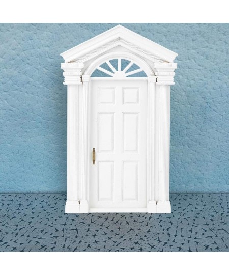 Mini Dollhouse Door Dollhouse Accessory Children Gifts 1:12 Dollhouse Door for Dollhouse Decoration Kitchen Bedroom for Front...