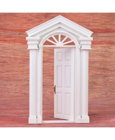 Mini Dollhouse Door Dollhouse Accessory Children Gifts 1:12 Dollhouse Door for Dollhouse Decoration Kitchen Bedroom for Front...