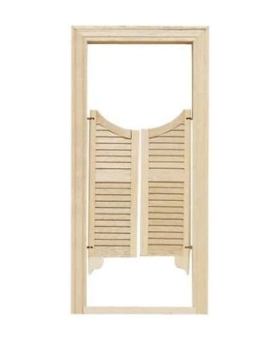 Dollhouse Miniature Swinging Door $28.02 - Dollhouse Accessories