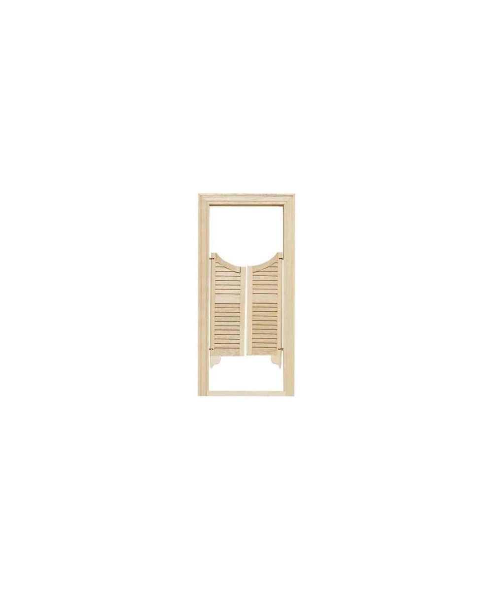 Dollhouse Miniature Swinging Door $28.02 - Dollhouse Accessories