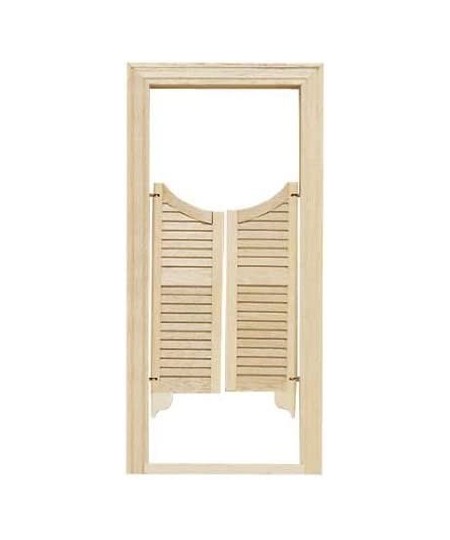 Dollhouse Miniature Swinging Door $28.02 - Dollhouse Accessories