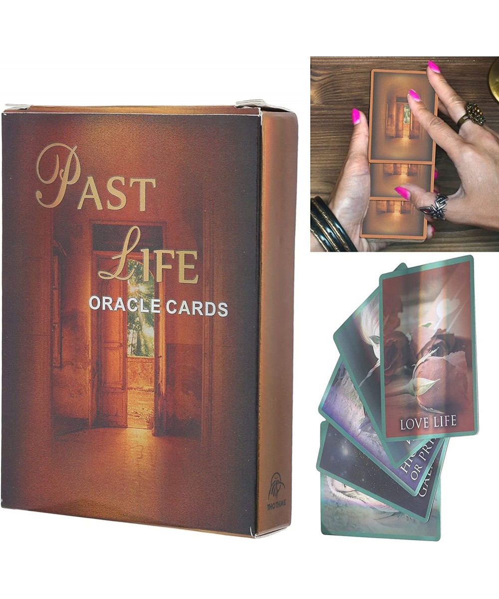 Interactive Game Toy Exquisite And Special Portable Tarot Card Deck with 44-Card for Beginners Expert Readers for Party for A...