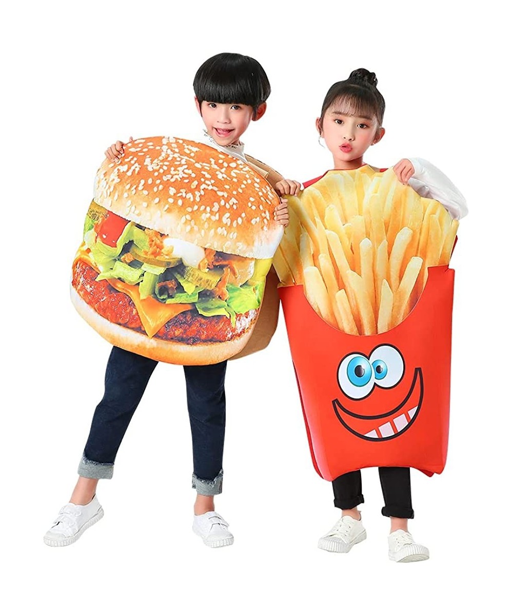 Halloween Costume Children Hamburg Costume French Fries Costume (French fries Costume4-8T) Red Medium $34.03 - Kids' Costumes