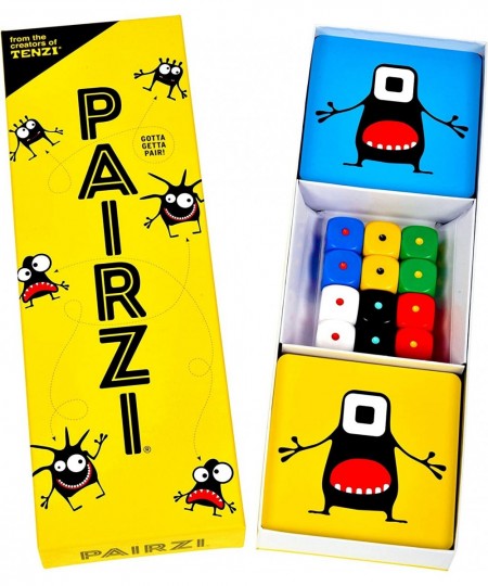 PAIRZI - The Fast Fun Card Matching Family and Party Game with a Twist - for Ages 6 to 96 - 2 to 6 Players $38.58 - Card Games