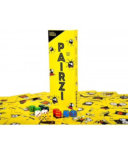 PAIRZI - The Fast Fun Card Matching Family and Party Game with a Twist - for Ages 6 to 96 - 2 to 6 Players $38.58 - Card Games