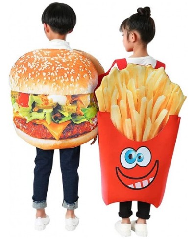 Halloween Costume Children Hamburg Costume French Fries Costume (French fries Costume4-8T) Red Medium $34.03 - Kids' Costumes