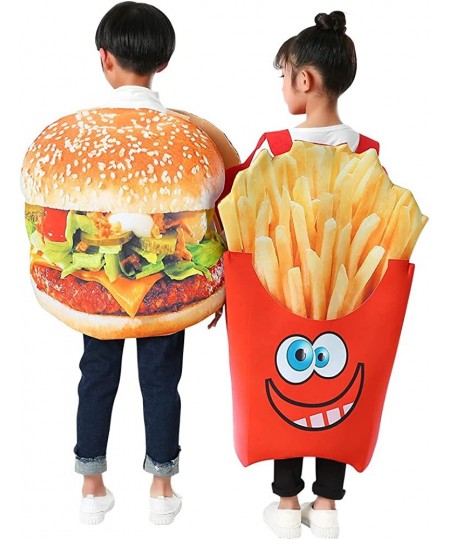 Halloween Costume Children Hamburg Costume French Fries Costume (French fries Costume4-8T) Red Medium $34.03 - Kids' Costumes