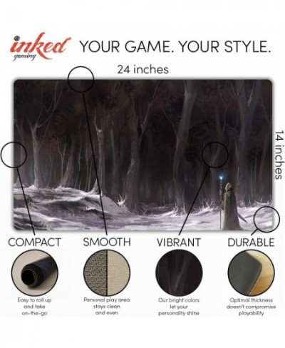 Into The Woods Playmat Inked Gaming TCG Game Mat for Cards (13+) $59.61 - Card Games