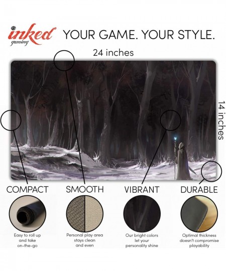 Into The Woods Playmat Inked Gaming TCG Game Mat for Cards (13+) $59.61 - Card Games