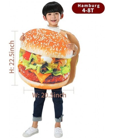 Halloween Costume Children Hamburg Costume French Fries Costume (French fries Costume4-8T) Red Medium $34.03 - Kids' Costumes