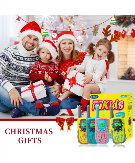 Walkie Talkie for Kids Toys for 3-12 Years Old Girls Boys 22 Channels Toy Walkie Talkies with Flashlight 3 Kms Long Range for...