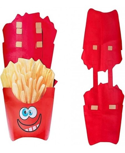 Halloween Costume Children Hamburg Costume French Fries Costume (French fries Costume4-8T) Red Medium $34.03 - Kids' Costumes