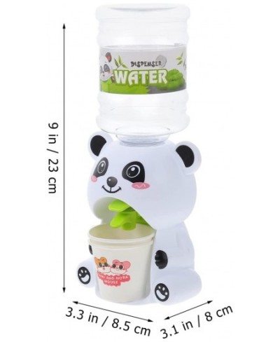 Mini Water Dispenser for Kids- Toy Drink Machine Kawaii Water Dispenser Dollhouse Play Set Animal Panda Drinking Fountain Min...