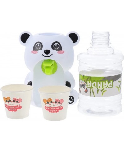 Mini Water Dispenser for Kids- Toy Drink Machine Kawaii Water Dispenser Dollhouse Play Set Animal Panda Drinking Fountain Min...