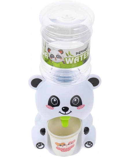 Mini Water Dispenser for Kids- Toy Drink Machine Kawaii Water Dispenser Dollhouse Play Set Animal Panda Drinking Fountain Min...