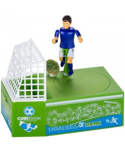 Forart Sports Piggy Bank Cute Soccer Shooting Piggy Bank Football Bank Toy Coin Bank Decorative Saving Bank Money Bank Figuri...