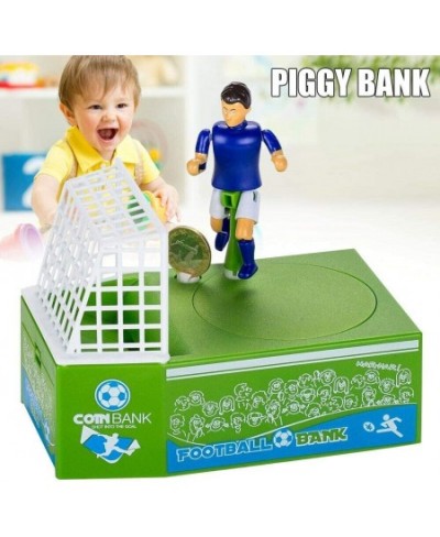 Forart Sports Piggy Bank Cute Soccer Shooting Piggy Bank Football Bank Toy Coin Bank Decorative Saving Bank Money Bank Figuri...