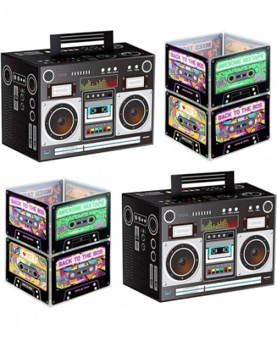 80's 90's Party Decorations Include 80s 90s Theme Cassette Tape Bucket Centerpiece and Boom Box Table Centerpieces for Retro ...