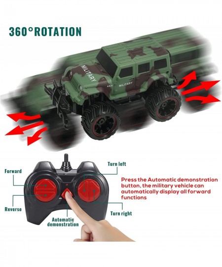 JOYIN Military Remote Control Vehicle Set with Army Action Figure Off-Road RC Army Car Toys Gifts for Kids Boys Girls $33.98 ...