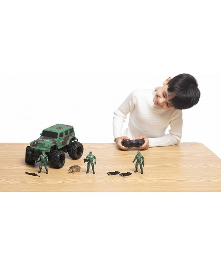 JOYIN Military Remote Control Vehicle Set with Army Action Figure Off-Road RC Army Car Toys Gifts for Kids Boys Girls $33.98 ...