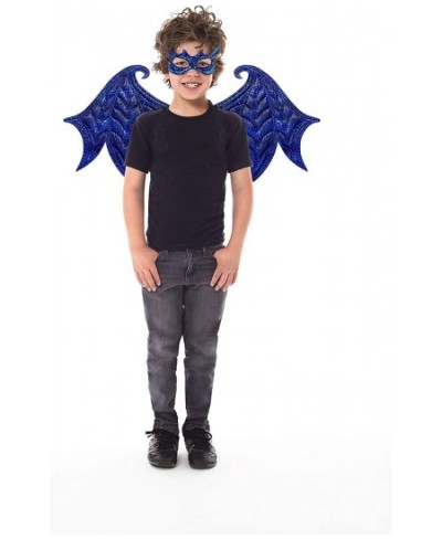 Reversible Dragon Mask and Wing Sets for Boys & Girls (Ages 3-8) (Blue) $35.28 - Kids' Costumes