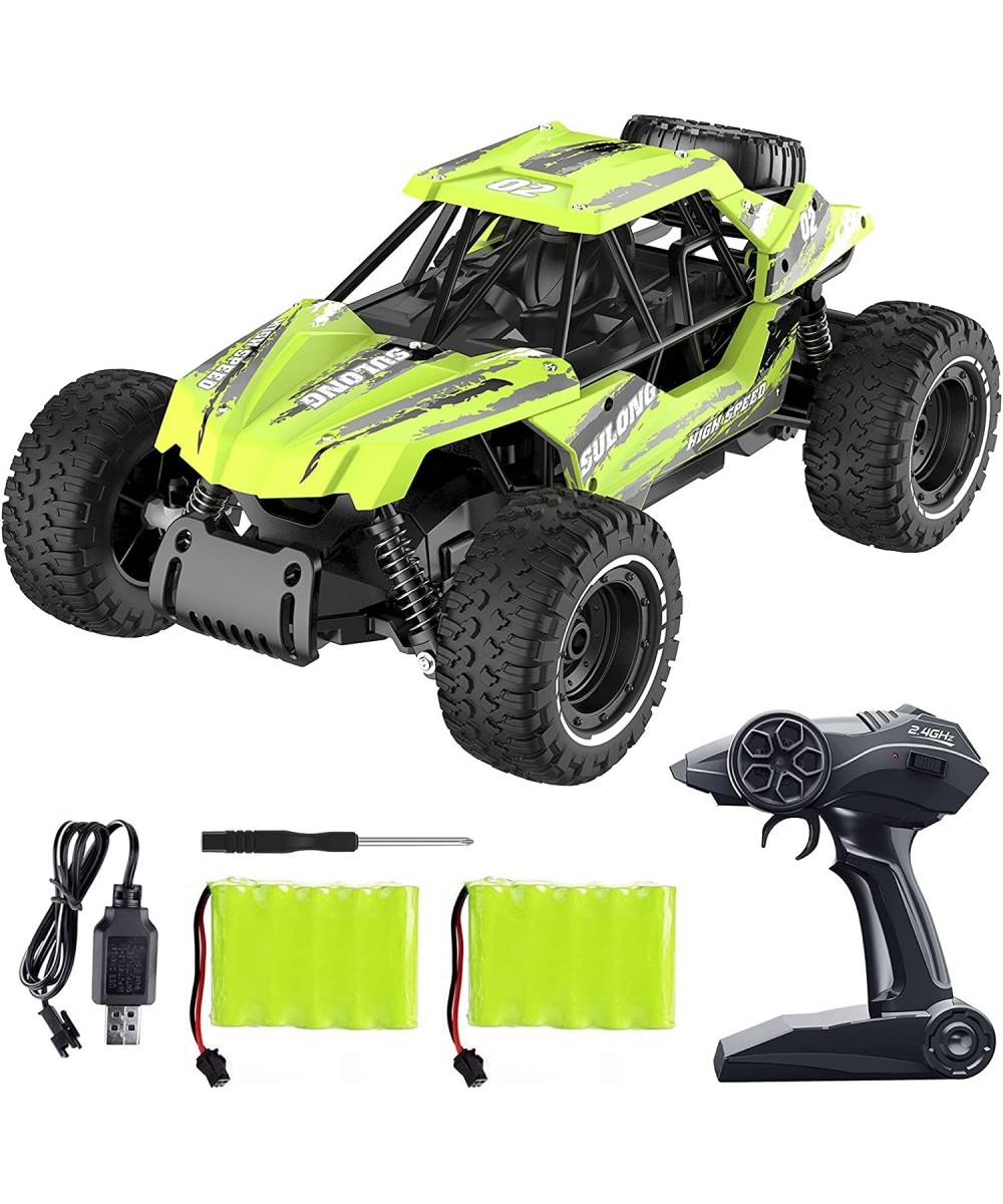 RC Trucks High-Speed Remote Control Car 1:14 Scale 2.4GHz All-Terrain Off-Road Monster Truck Electric Toy with 2 Rechargeable...