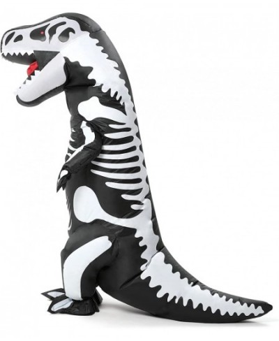 Skeleton Inflatable Dinosaur Costume For Kids Blow Up Costumes For Kids Halloween Cosplay Parties $65.79 - Kids' Costumes