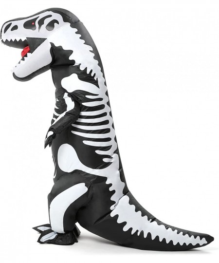 Skeleton Inflatable Dinosaur Costume For Kids Blow Up Costumes For Kids Halloween Cosplay Parties $65.79 - Kids' Costumes