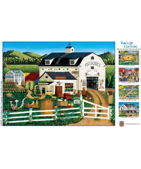 MasterPieces 300 Piece EZ Grip Jigsaw Puzzle - Jodi’s Antique Barn - 18"x24 $26.04 - Jigsaw Puzzles