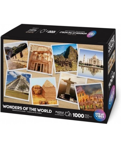 Wonders of The World Jigsaw Puzzle 1000 Pieces Puzzle for Adults $28.51 - Jigsaw Puzzles