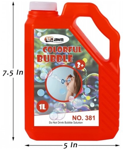 Bubble Concentrated Solution 1 L/ 33.8 OZ Bubble Refill Solution for Bubble Machine Bubble Gun Blower Giant Bubble Wand Bubbl...