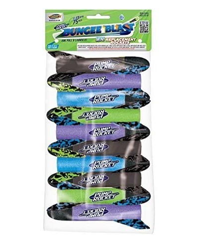 8-Pack of Mini Replacement Rocket Refills for Bungee Blast Mini Air Archer & More $16.55 - Toy Foam Blasters & Guns