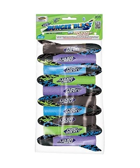 8-Pack of Mini Replacement Rocket Refills for Bungee Blast Mini Air Archer & More $16.55 - Toy Foam Blasters & Guns