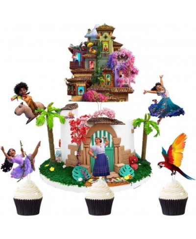 6pcs Acrylic Encanto magic movie Happy Birthday Cake Toppers encanto Cake Toppers encanto Kids Party Supplies $21.45 - Kids' ...