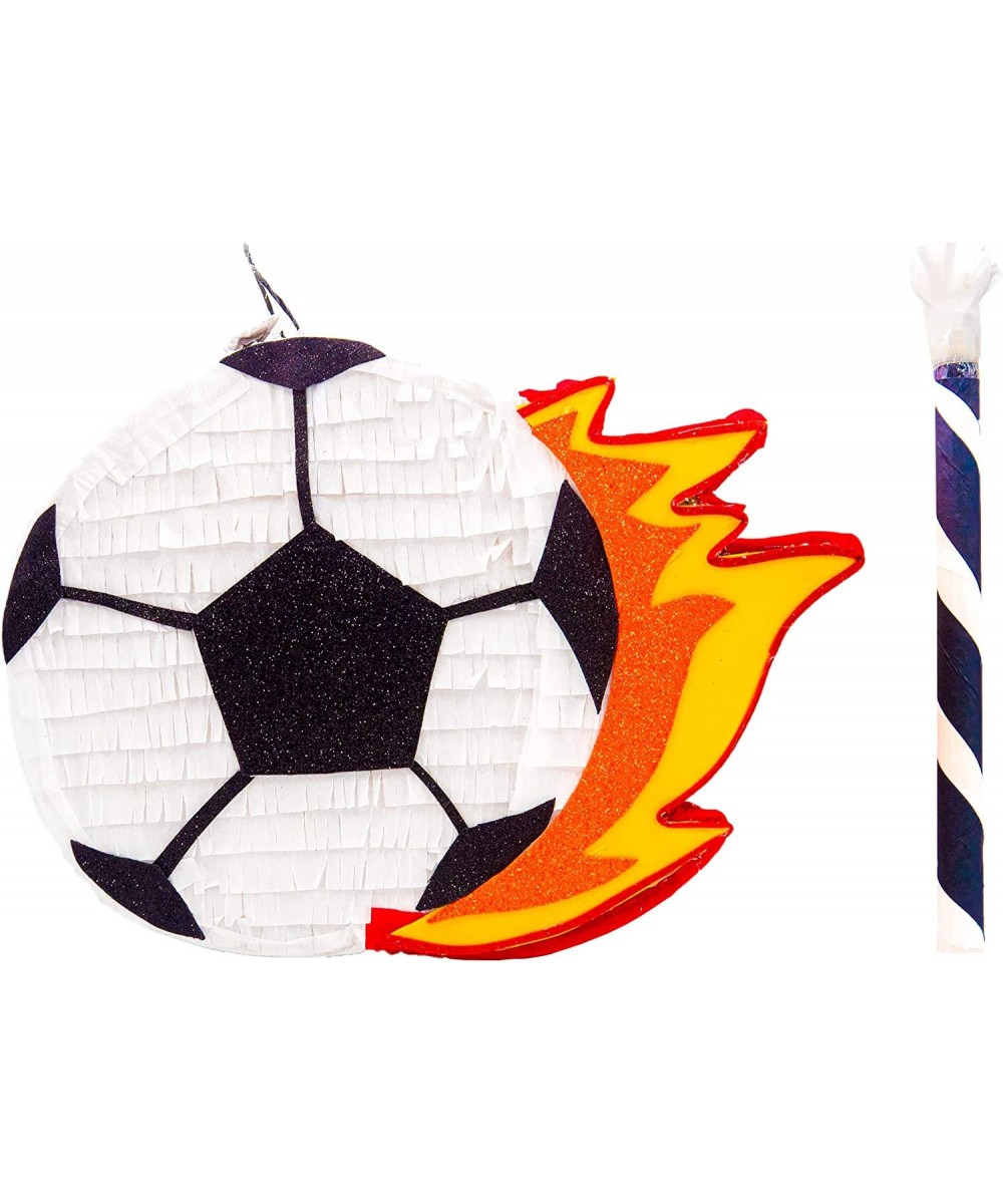 Soccer Fuego Football Pinata for Birthday Party Decoration Traditional Mexican Fiesta Pinata Sports Themed Party Supplies Wit...