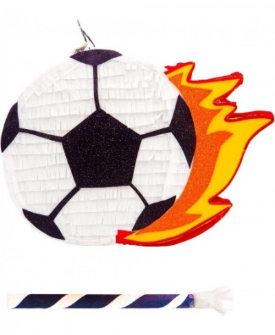 Soccer Fuego Football Pinata for Birthday Party Decoration Traditional Mexican Fiesta Pinata Sports Themed Party Supplies Wit...