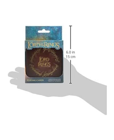 The Lord of The Rings Playing Cards Standard Deck with Embossed Tin $17.31 - Card Games