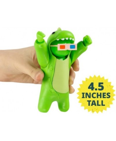 Gang Beasts Action Figures | Green | Collectible Toys. 6.5 Inch Kids Toys | Superhero Toys for Boys & Girls. 4 to Collect | A...