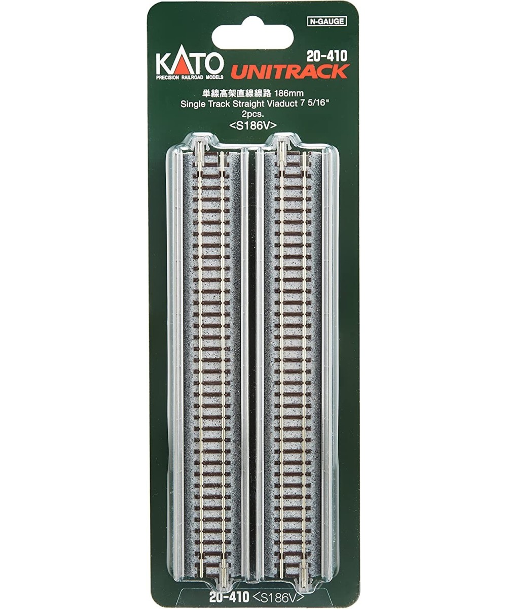 KAT20410 N 186mm 7-5/16" Straight Viaduct (2) $21.88 - Toy Vehicle Playsets