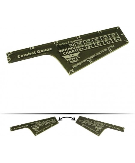 5-inch Combat Gauge Compatible with WHv9 Translucent Grey $32.44 - Game Accessories