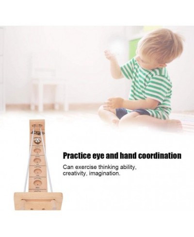 Shoot The Moon Games Wooden Children Adult Intelligent Puzzle Balance Desktop Ball Leisure Game Educational $48.03 - Board Games