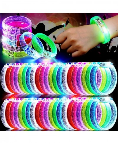 56 Packs LED Glow Sticks Bracelets Christmas New Years Eve Party Supplie Glow in the Dark Light up Bracelets Toys Party Favor...