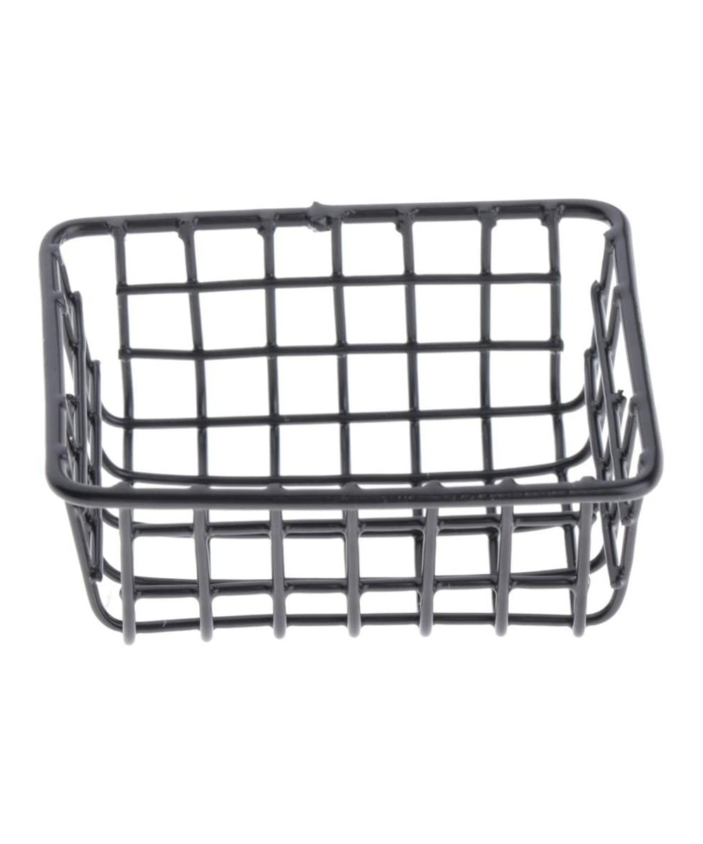 Miniature 1/12 Scale Metal Storage Basket Simulation Furniture Model Toys $16.48 - Dollhouse Accessories