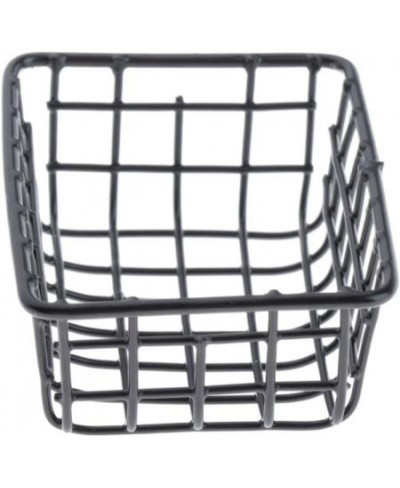 Miniature 1/12 Scale Metal Storage Basket Simulation Furniture Model Toys $16.48 - Dollhouse Accessories